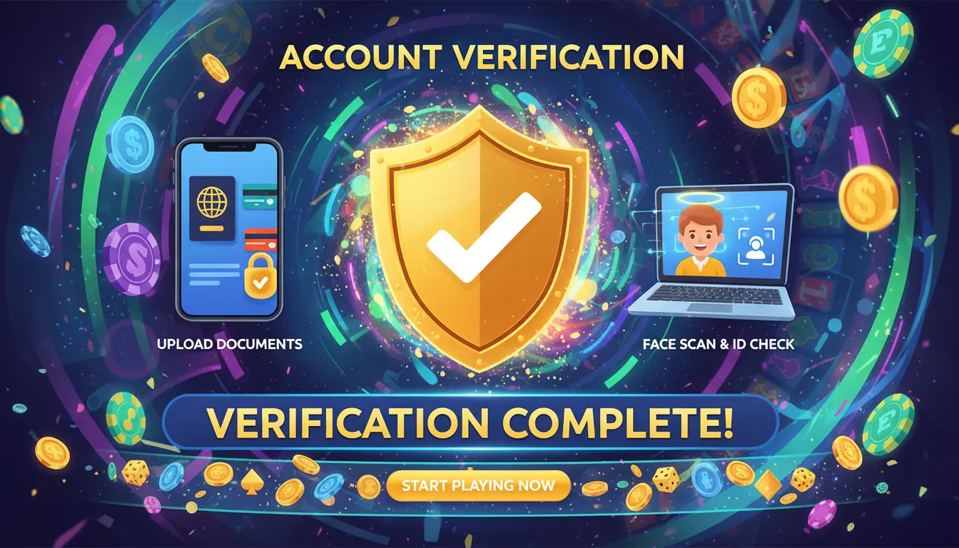 Spinz casino account verification